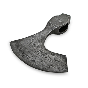 Hacha Vikinga de Acero de Damasco de Alta Calidad al por Mayor, Forjada a Mano, para Supervivencia al Aire Libre - Product Image 4