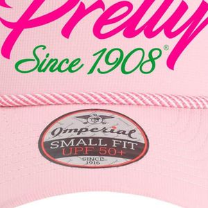 AKA Pretty Since 1908 Flex Fit Hat หมวกเบสบอลทรงแข็งสีชมพู ปักลายกรีก สำหรับผู้หญิง - Product Image 4