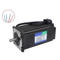 Motor Stepper NEMA23 2.8N.m 57BYG250H 112mm 2 Fase 1.8 Derajat 3A Hybrid Driver Output Tunggal 8mm DC 24V