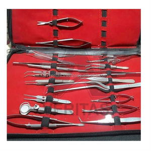 Juego de Instrumentos Quirúrgicos Oftálmicos de Acero Inoxidable Superior A-1 VERITAS, Kit de Suministro Clínico Reutilizable para Cirugía Ocular de Precisión, OEM - Product Image 2