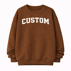 Women Long Oversized Fleece Sweatshirt Winter Loose Fit Casual Streetwear Pullover Soft Cotton <b>Blend</b> Warm Front - Product Image 6