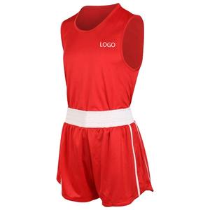 Uniformes de Boxeo Personalizados al por Mayor, Pantalones Cortos y Camisetas de Boxeo Profesionales con su Logotipo, Conjunto de Uniforme de Entrenamiento de Boxeo Más Vendido - Product Image 3