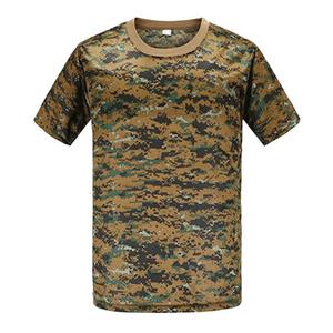 Camisetas de Camuflaje para Hombre, Estampado Digital por Sublimación, Estilo Vintage, Lavado Ácido, Corte Cuadrado, Patrón de Camuflaje Bottomland, 100% Algodón - Product Image 2