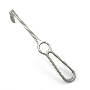 เครื่องมือผ่าตัดแบบดึงกลับได้ Surtechs Safety Point Retractor Kocher Langenbeck ขนาด 21 ซม. ปลายทู่ - Product Image 5