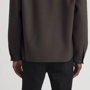 Elegant Full Sleeve Tee Shirt With Turn <b>Down</b> Collar Button Closure Casual Office Wear Stylish Top Design With Logo Casual Wear - Product Image 6