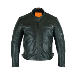 <b>Lightweight</b> Durable Leather <b>Jacket</b> For <b>Men</b> High Quality Leather <b>Jacket</b> Customized Logo <b>Men's</b> <b>Jackets</b> - Product Image 1