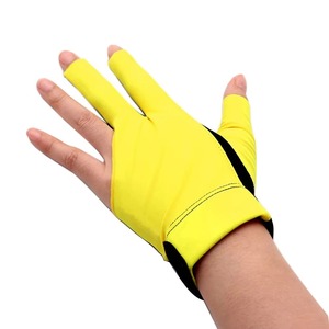 Nuevos Guantes de Billar Personalizados, Elásticos, con Diseño de Bandera, Antideslizantes, Transpirables, de 3 Dedos para Mano Izquierda - Product Image 1