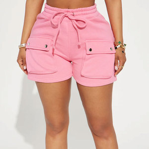 Shorts en jean légers pour femme, taille mi-haute, en coton respirant à séchage rapide, dernière collection, longueur courte, pour l'été - Product Image 1