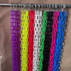 Maillons de chaîne en résine de couleur personnalisée pour une présentation décorative - Product Image 4