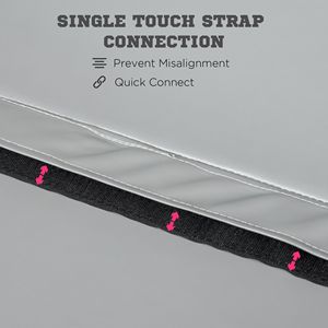 Tappetino Pieghevole Extra Protettivo Grigio Chiaro 2"T X 5 W per Pole Dance con Maniglia Leggero - Categoria Prodotti Tappetini - Product Image 4