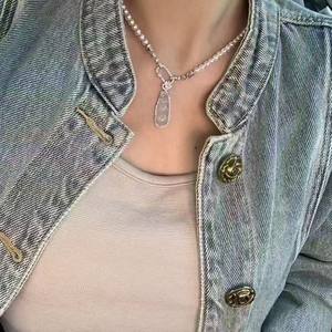 Collar de Perlas de Lujo para el Día de la Madre, Accesorios de Jade con Microdefectos, Regalo Fulu, Colgantes Finos - Product Image 3