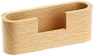Best Quality Top Selling Durable Quality Half-Round Wood Business Card Holder <b>Stand</b> Available at Low Price from India - Product Image 5