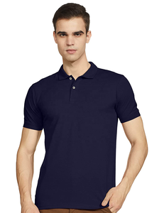 Mens <b>Classic</b> Fit Short Sleeves Polo Shirt Soft Cotton Blend Breathable Material Comfortable Wear Timeless Design For Outings - Product Image 2