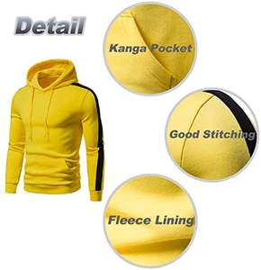 Ensemble de survêtement quotidien doux, chaud et confortable en mélange de coton, parfait pour le streetwear décontracté, la détente ou les voyages - Product Image 3