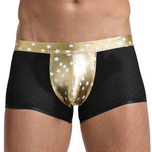 Wholesale 2026 Brand Men's Sexy Underwear <b>Boxer</b> Shorts Modal Spandex Cotton Knitted Mid-Rise Seamless Breathable Eco-Friendly - Product Image 3