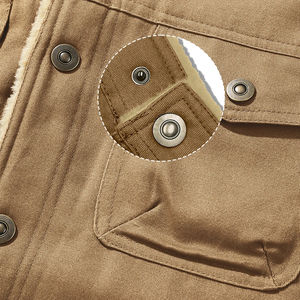 Vestes en jean pour hommes, chaudes, imperméables, coupe-vent, doublées en polaire, de haute qualité, multicolores, confortables, vêtements d'extérieur décontractés - Product Image 4