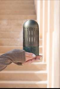 Metal <b>Incense</b> Burner with Marble Base <b>Aromatherapy</b> <b>Diffuser</b> Decorative Home Fragrance <b>Holder</b> All-Season Use - Product Image 2