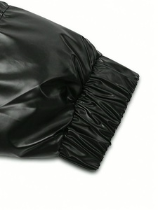 Veste matelassée à capuche pour homme, sur mesure, OEM, fermeture éclair intégrale, poches latérales, parka d'hiver - Product Image 3