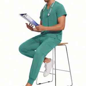 2026 Solid Traders Ensembles de blouses médicales confortables en coton et polyester pour femmes, pour hôpitaux, spas et salons, personnalisables, Needle - Product Image 6
