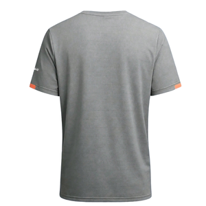 T-shirt de sport léger pour homme, manches courtes, col rond, respirant, séchage rapide, entraînement athlétique, décontracté, coupe ajustée, 220g, couleur unie - Product Image 2