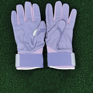 ถุงมือตีเบสบอลมืออาชีพสีม่วง ยี่ห้อ Superior Grip ฝ่ามือซิลิโคน ระบายอากาศดี ด้านหลังผ้าสแปนเด็กซ์ ขายส่งในสหรัฐอเมริกาและยุโรป ปี 2026 - Product Image 6