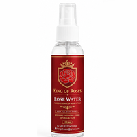 Semprotan Toner Wajah Air Mawar Organik Murni King of Roses dengan Pembersihan Mendalam untuk Semua Jenis Kulit & Perawatan Tubuh untuk Dewasa