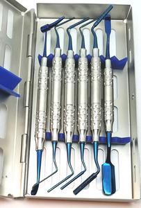 Nouvel ensemble d'instruments chirurgicaux dentaires ergonomiques manuels, pièces personnalisées en acier inoxydable, équipement de soins bucco-dentaires, couleur personnalisée - Product Image 4