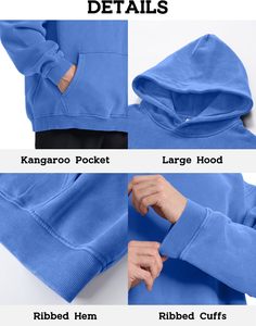 เสื้อฮู้ดดี้พรีเมียมสำหรับผู้ชายไซส์ใหญ่พิเศษ 3XL 4XL 5XL ผ้าคอตตอนผสมเนื้อหนา สวมใส่สบาย สไตล์สตรีทแวร์ เหมาะสำหรับฤดูหนาว อุ่นสบาย - Product Image 5