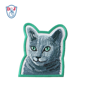Patchs brodés personnalisés Chat britannique à poils courts, Patchs brodés animaux en sergé - Product Image 3
