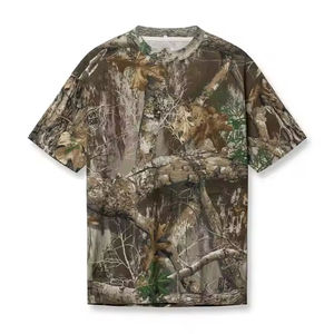 Camiseta de Caza Transpirable y Duradera de Tela de Algodón 100% de Calidad Premium para Uso Casual al Aire Libre, Venta Online, Marca Privada 2026 - Product Image 1