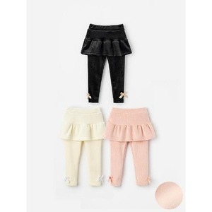 Pantalones Casuales Coreanos OZKIZ para Niñas, Tejido de Punto, Moda de Invierno para Niñas de 2 a 7 Años, Venta al Por Mayor - Product Image 1