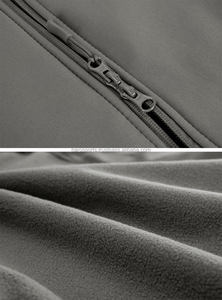 Chaqueta impermeable de montaña personalizada para hombre, chaqueta impermeable con capucha de concha suave para exteriores, para correr y la lluvia, venta al por mayor - Product Image 6