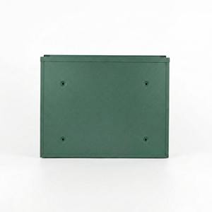 Boîte aux lettres murale de jardin en acier galvanisé marron pour bureau et service postal - Product Image 2