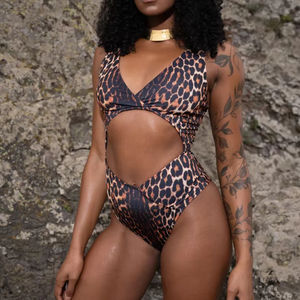 Traje de Danza del Vientre para Mujer, Elástico, Transpirable, de Secado Rápido, Sin Costuras, de Spandex/Nailon, de Una Pieza, Cómodo - Product Image 1