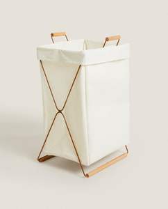 Cesto de Ropa de Hierro Hecho a Mano para una Organización del Hogar de Primera Calidad con Acabado Liso, Cuerpo Metálico y Superficie Fácil de Limpiar - Product Image 6