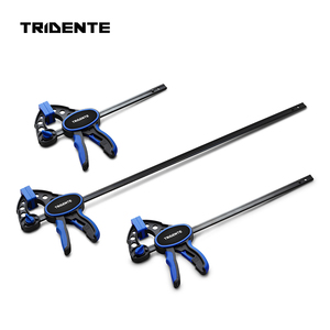 6-12-18-24-36-Inch One-Hand <b>Quick</b> <b>Release</b> Bar <b>Clamp</b> & Spreader for DIY Woodworking Assembly - Product Image 1