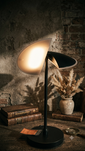 Lampe de table moderne et créative, à intensité variable, avec abat-jour métallique réglable, idéale pour hôtel américain, salle de lecture, chambre à coucher, décoration. - Product Image 2