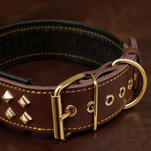 Durable Metal <b>Braided</b> Multi-functional England Style Dogs Pet Collars for All Seasons Stylish Design Wholesale - Product Image 5