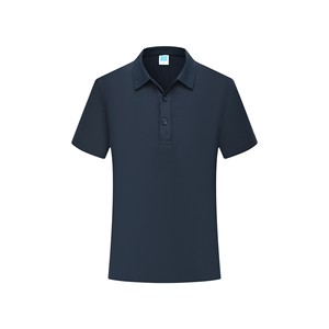 Polo en coton CVC 200g unisexe à manches courtes, col rabattu, ourlet fendu, prix usine Chine Bangladesh, pour vêtements de travail - Product Image 4