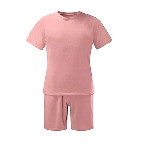 Men's Sportswear Quick Dry 100% Cotton Lightweight 2 1 Design Front <b>Short</b> Sleeve Sports Running <b>Shorts</b> <b>Suit</b> Gym Wear Basketball - Product Image 3