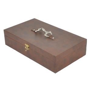 Caja de Cuero Hecha a Mano con Asa de Brida de Caballo, Precio de Fábrica - Product Image 5
