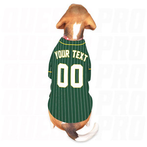 Personalized Dog <b>Baseball</b> Jersey Custom Name Team Number Blue White Pet Shirt for Cats and Dogs Cute Sports Costume Outfit - Product Image 2