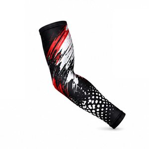 Mangas de compresión deportivas para hombre, personalizadas, transpirables, elásticas, de soporte y protección para fitness, running, ciclismo y entrenamiento. - Product Image 3