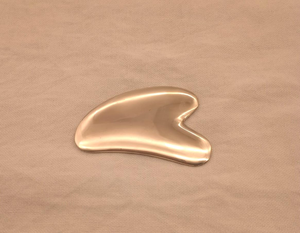 Herramienta de Masaje Gua Sha Kansa, Herramienta Tradicional de Masaje Facial Ayurvédico para el Cuidado de la Piel del Rostro, Spa de Belleza y Bienestar - Product Image 3