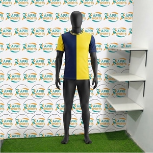 New Best Supplier Custom Team Logo Sublimated Eco-Friendly Stretch Breathable <b>Polyester</b> Mesh Football Jersey For Bulk Wear - Product Image 2