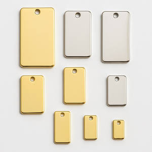 ป้ายโลโก้แบรนด์แฟชั่นขนาดเล็กจิ๋ว ป้ายโลหะแบบกำหนดเอง ป้ายปัก 3 มิติ ล้างทำความสะอาดได้ ป้ายเย็บติดเสื้อผ้า - Product Image 5