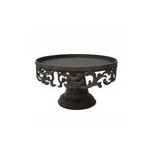 Durable Metal <b>Cake</b> <b>Stand</b> <b>Rotating</b> Tiered Dessert Display Cupcake Holder Wedding Birthday Party Serving Tray for Bakery - Product Image 1