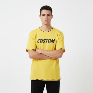 Unisex Custom Logo High Quality 240 GSM Heavy Weight <b>Box</b> Fit 100% Cotton <b>Drop</b> Shoulder Oversize Streetwear T Shirts for Men - Product Image 5