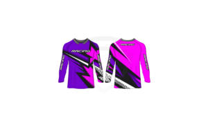 Jersey de Motocross Personalizado con Diseño Sublimado, Transpirable, Resistente al Viento, Cómodo, Anti-UV, Manga Larga, de Secado Rápido para Carreras - Product Image 3