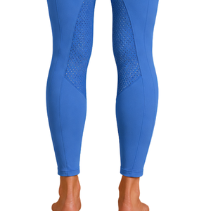 Pantalons d'équitation bleu royal pour femmes, taille haute, extensibles, leggings d'équitation professionnels, culottes d'entraînement avec poches - Product Image 3